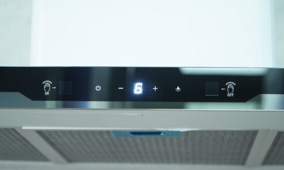 Cách sử dụng máy hút mùi Chefs 1 Hình ảnh bảng điều khiển máy hút mùi Chefs EH-R107E9D