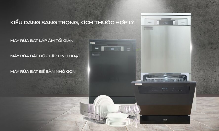 Kiểu dáng sang trọng, kích thước hợp lý